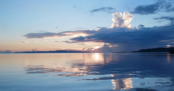 Bela Vista Céu Por Sol — Fotografia de Stock