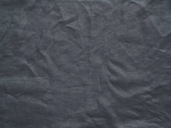 Tekstur Linen Abu Abu Sebagai Latar Belakang Kain Meja Abu — Stok Foto