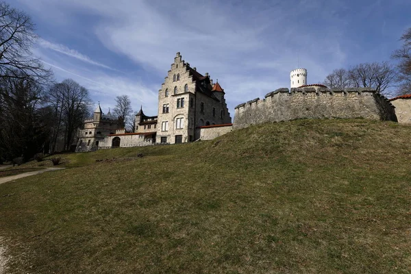 Burg Lichtenstein Deutschland — Stockfoto