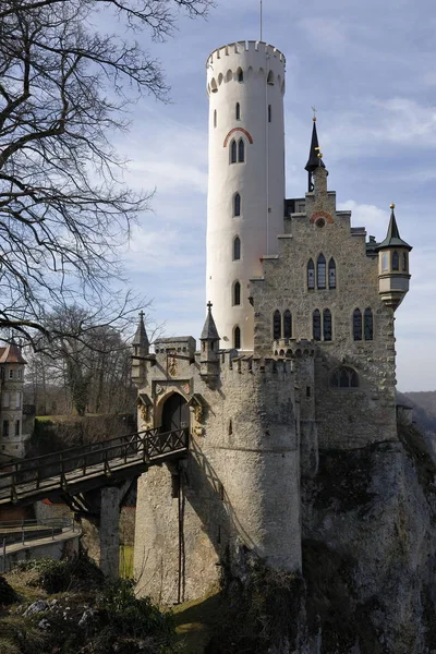 Castelo Lichtenstein Alemanha — Fotografia de Stock