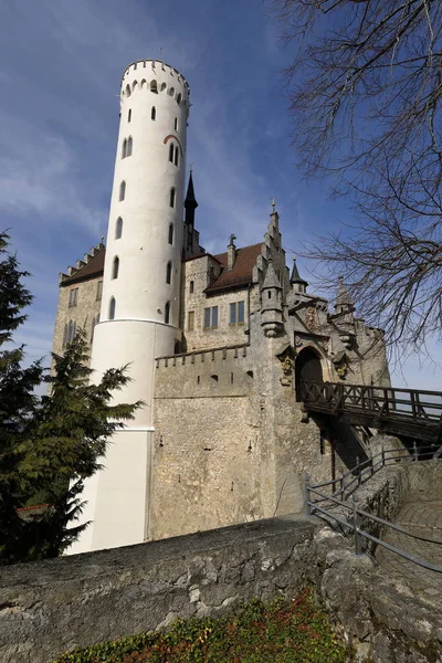 德国的列支敦士登城堡 — 图库照片