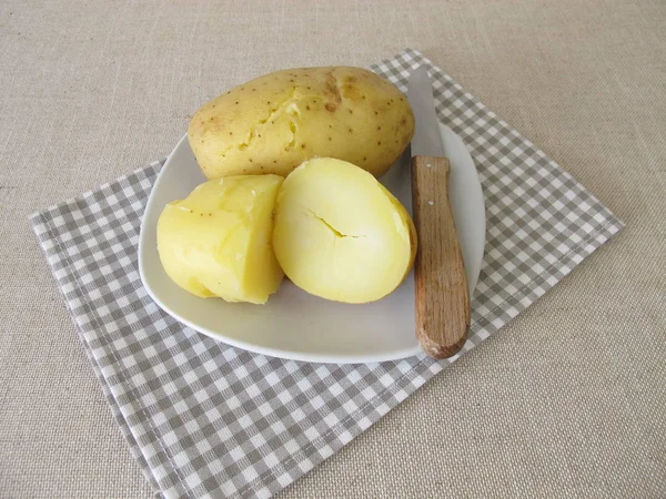 Піджак Картопляний Картопляній Шкірі — стокове фото