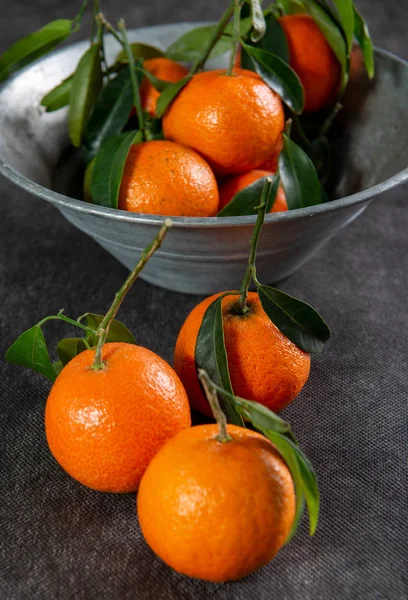 Composition Citrus Fruits Closeup Shot — Stock Photo, Image