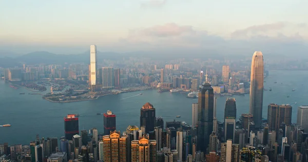 Victoria Peak Hongkong November 2018 Hongkong Stad — Stockfoto