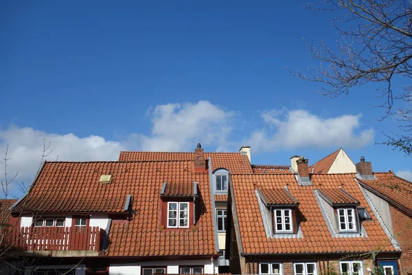 Historyczne Stare Miasto Bad Oldesloe — Zdjęcie stockowe