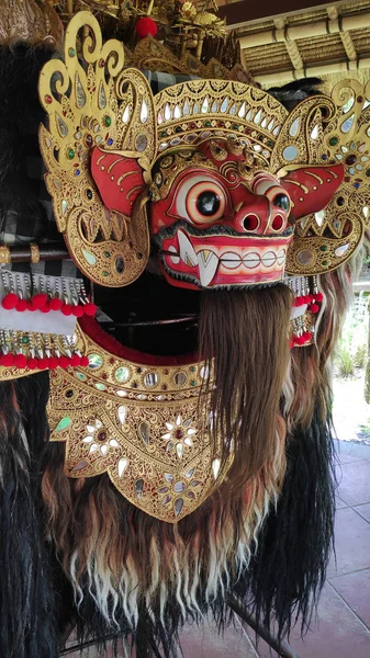 Bali Barong Dan Rangda Digunakan Dalam Tarian Tradisional Bali — Stok Foto