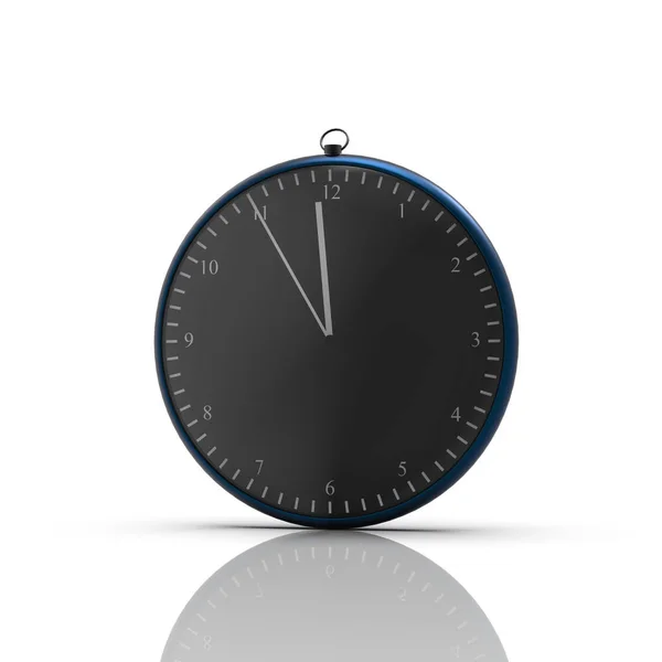 Rendering Nice Pocket Watch Isolated White — Stock Photo, Image