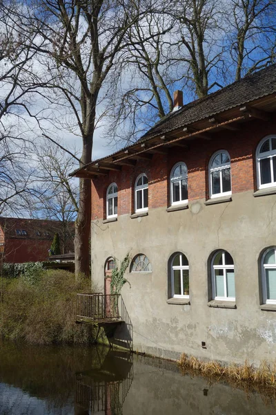 Historische Oude Binnenstad Van Bad Oldesloe — Stockfoto