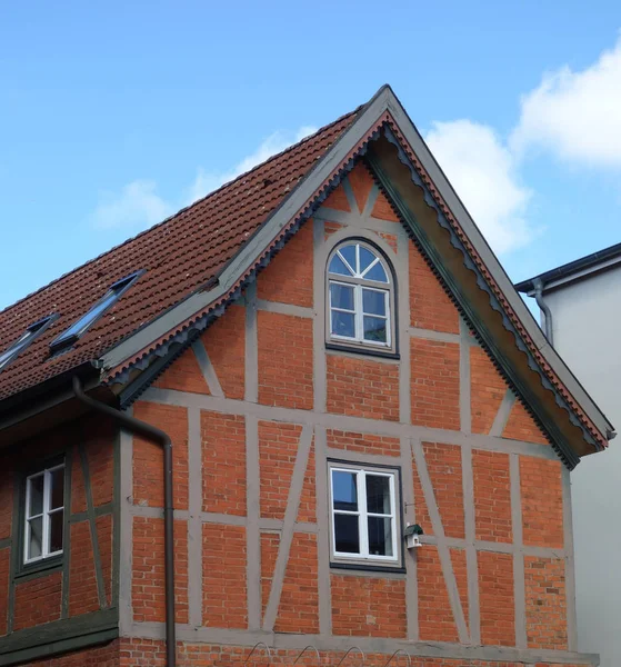 Historische Oude Binnenstad Van Bad Oldesloe — Stockfoto