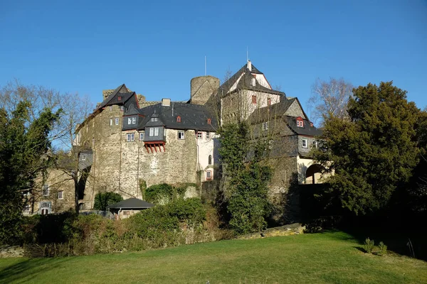 Runkel Der Lahn — Stok fotoğraf