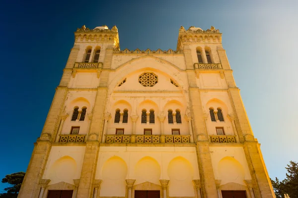 Acropólio Também Conhecido Como Catedral Saint Louis Byrsa Cartago Túnis — Fotografia de Stock