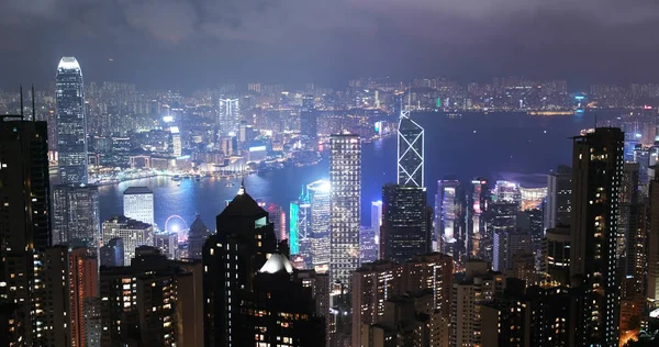 Victoria Peak Hong Kong November 2018 Hong Kong City Stock Image