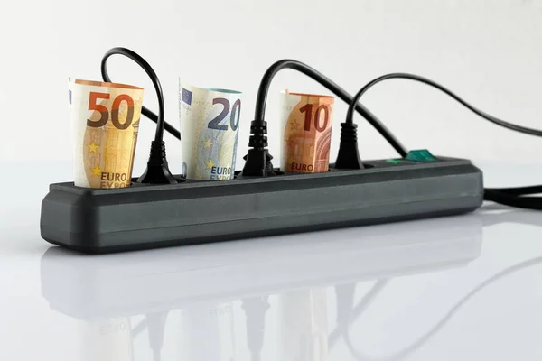 Energiekosten Elektriciteitsprijzen — Stockfoto