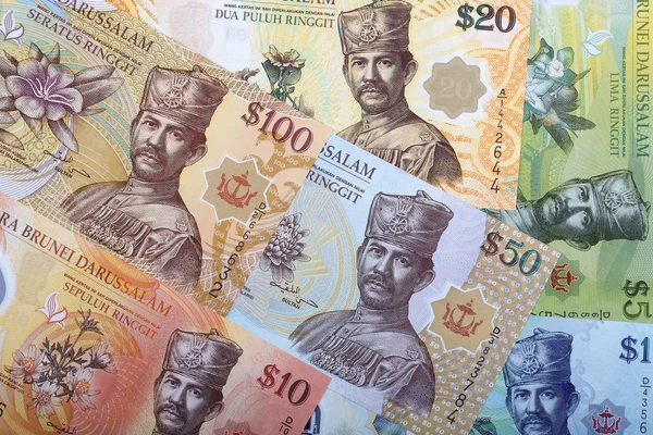 Dólar Brunei Fondo Negocios — Foto de Stock