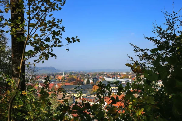 Sonthofen Uma Cidade Baviera Alemanha Europa — Fotografia de Stock