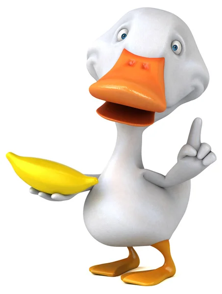 Fun Duck Illustration — Stockfoto