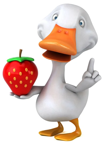 Fun Duck Illustration — Stockfoto