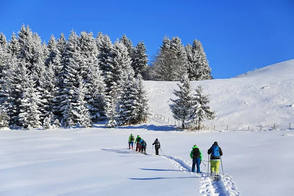 Sonthofen Ist Bekannt Für Seine Schöne Landschaft Und Winterlandschaft — Stockfoto