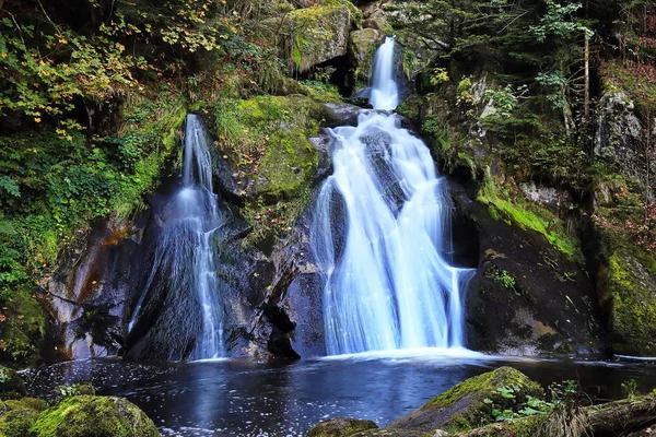 Cachoeiras Triberg São Cachoeiras Mais Altas Alemanha — Fotografia de Stock