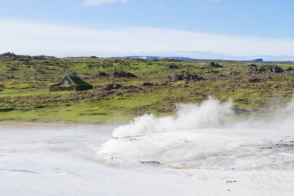 Hveravellir Zona Aguas Termales Islandia Highlands Islandia —  Fotos de Stock
