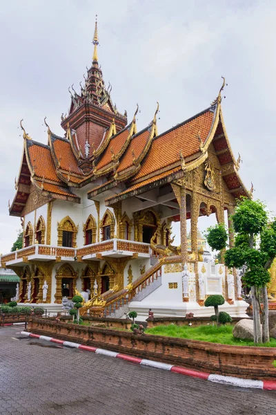 Wat Buppharam Der Altstadt Von Chiang Mai Thailand — Stockfoto