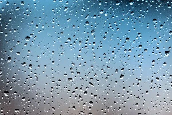 Waterdruppels Glas — Stockfoto