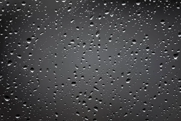 Gotas Água Vidro — Fotografia de Stock