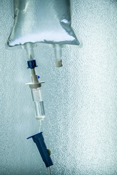 Intravenous infusion drip equipment in hospital