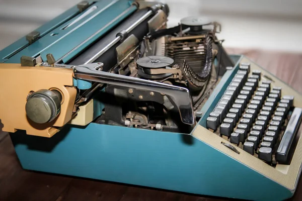 Λεπτομέρεια Μιας Παλιάς Γραφομηχανής — Φωτογραφία Αρχείου