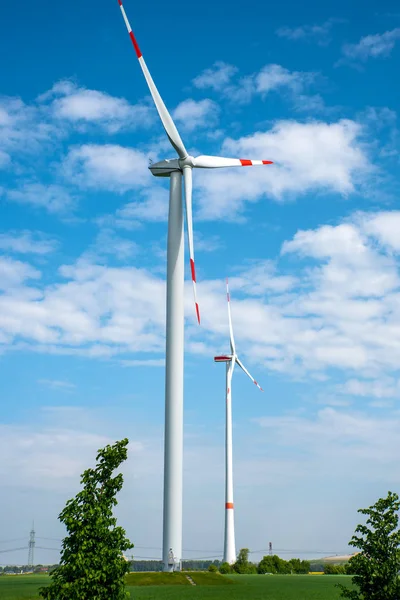 Udržitelná Energetická Výroba Koly Německu — Stock fotografie