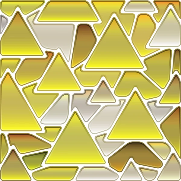 추상적 스테인드글라스 모자이크 삼각형 — 스톡 사진