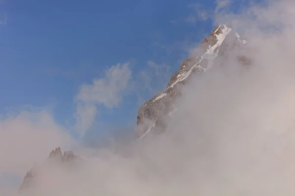 Mont Blanc Mountain View Grands Montets 3275M France — Stock Photo, Image