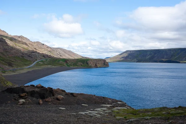 Клайфатський Озерний Ландшафт Південний Півострів Рейк Янес Ісландія — стокове фото