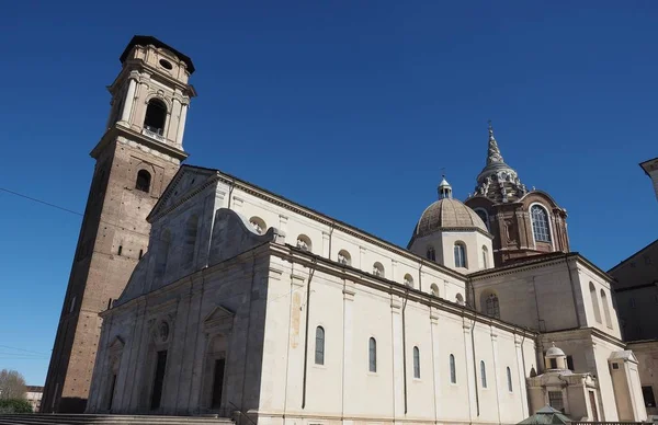Duomo Torino Significa Catedral Turim Turim Itália — Fotografia de Stock