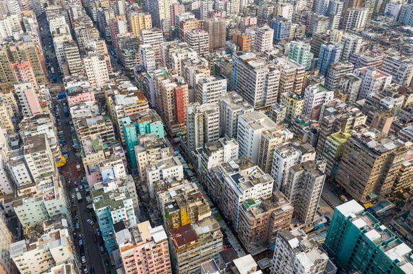 Sham Shui Hong Kong Março 2019 Vista Cima Para Baixo — Fotografia de Stock