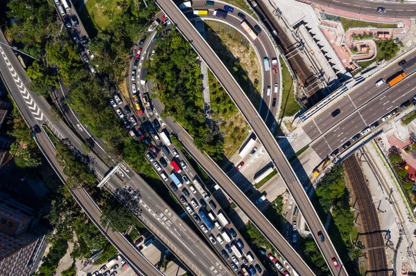 Hung Hom Hong Kong Novembre 2018 Hong Kong City Traffic — Photo