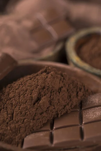 Baruri Ciocolată Bomboane Dulci Alimente Desert Fundal Hârtie Naturală — Fotografie, imagine de stoc