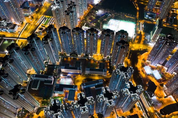 Tin Shui Wai Hong Kong Octombrie 2018 Rezidențial Din Hong — Fotografie, imagine de stoc