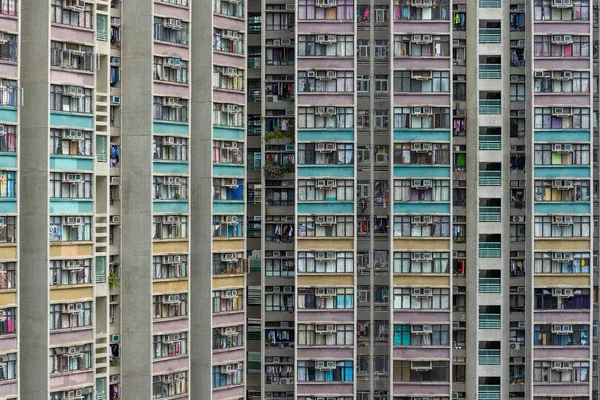 Schilderachtige Stadsgezicht Van Moderne Wolkenkrabbers Gevel — Stockfoto