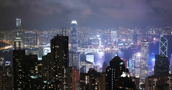 Victoria Peak Hong Kong Noviembre 2018 Ciudad Hong Kong — Foto de Stock