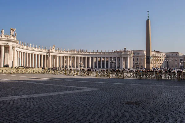 Szent Péter Bazilika Róma Vatikán Reggel Első Lámpánál — Stock Fotó