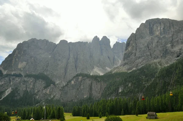 Zuid Tirol Naar Wolkenstein Colfosch — Stockfoto