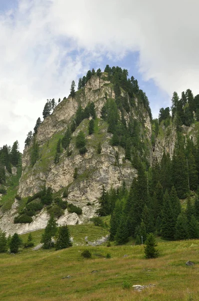 Tiroia Del Sur Wolkenstein Colfosch — Foto de Stock