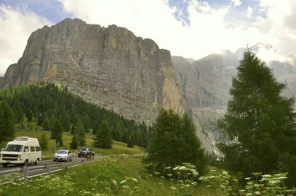 Alto Adige Wolkenstein Colfosch — Foto Stock