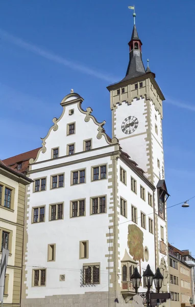 Edifício Chamado Grafeneckart Wuerzburg Uma Cidade Francónia Baviera — Fotografia de Stock