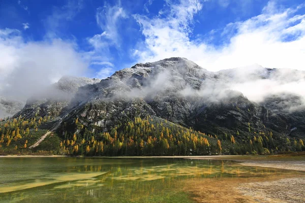 Malowniczy Widok Majestatyczny Krajobraz Dolomitów Włochy — Zdjęcie stockowe