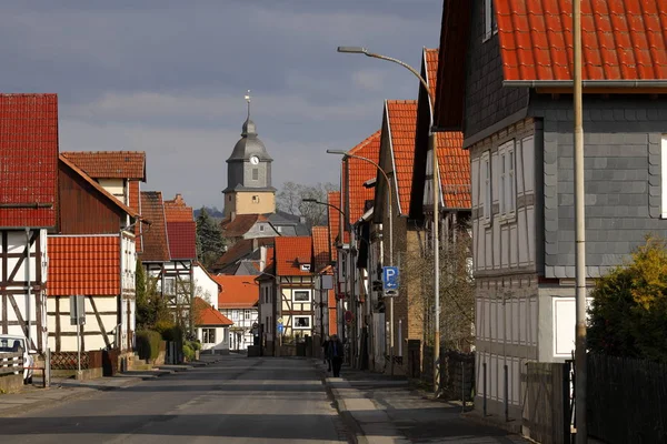 Village Herleshausen Castle Church — Stock Photo, Image