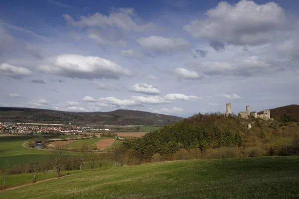 Castelo Brandemburgo Perto Eisenach Alemanha — Fotografia de Stock