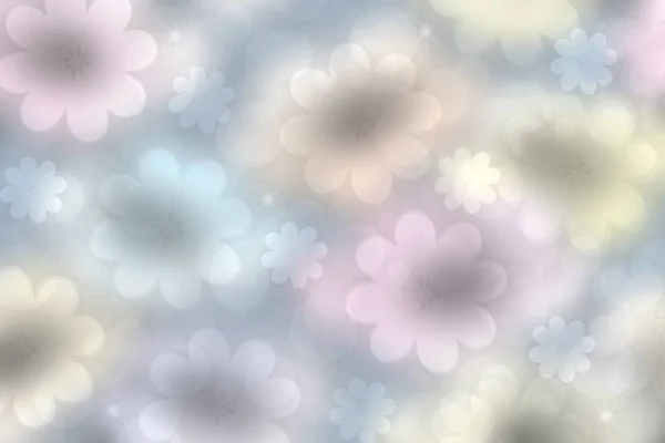 Świąteczny Różowy Niebieski Jasny Streszczenie Bokeh Teksturę Tła Pastelowych Kolorów — Zdjęcie stockowe