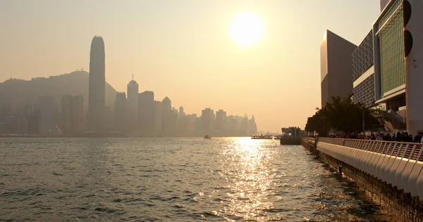 Tsim Sha Tsui Hongkong Mars 2019 Hongkongs Hamnfront — Stockfoto